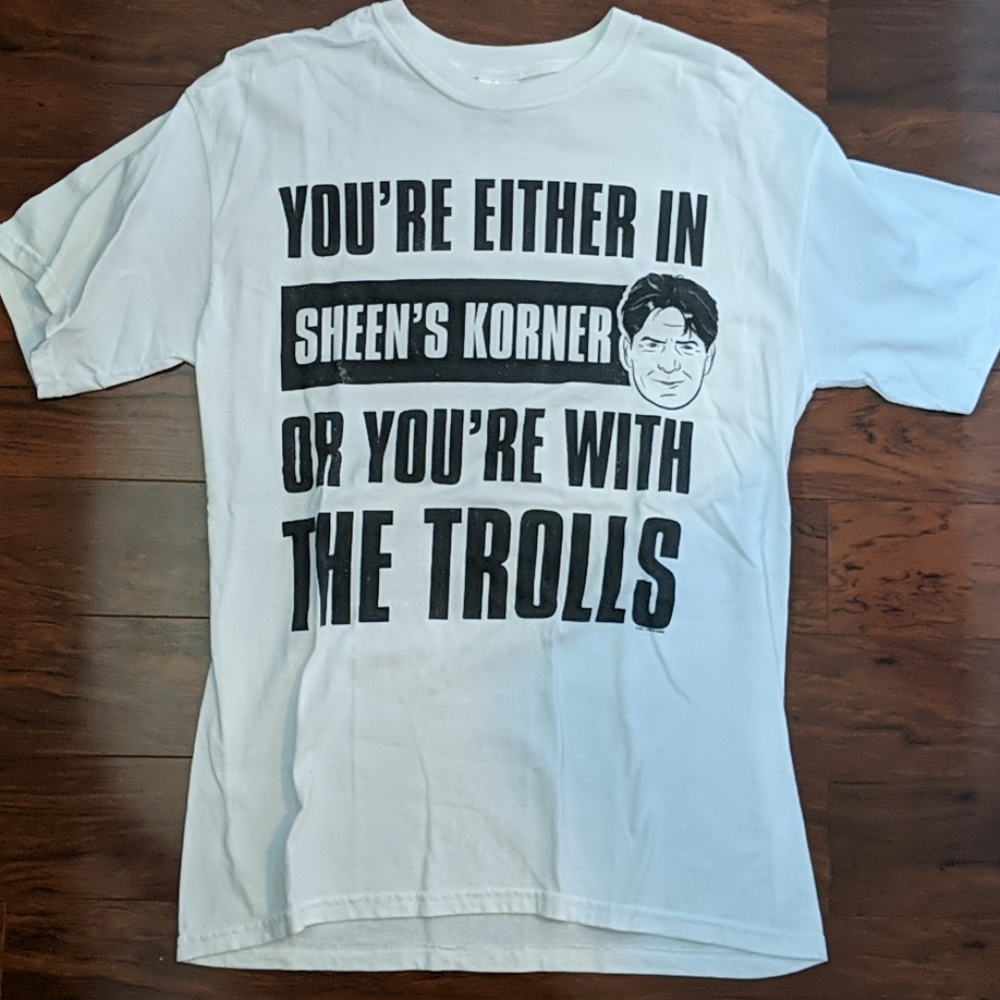 Charlie Sheen t-shirt